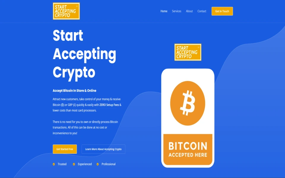 Start Accepting Crypto