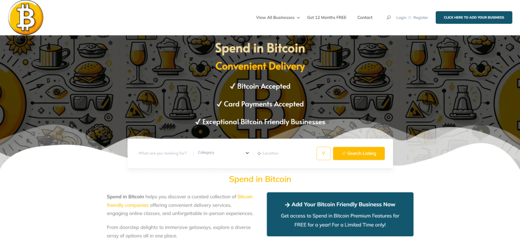 Business Services UK - Spend in Bitcoin